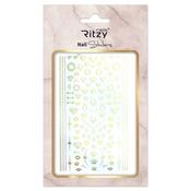 Nail Art Sticker 218 gold
