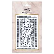 Nail ARt Sticker 306 black 