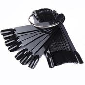 Display Tips SQUARE Black with a ring 50 pcs