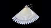 Display Tips OVAL Natural with a ring 50 pcs
