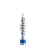 Diamond Cuticle Bit TORNADO Flame BLUE 2.1mm  image