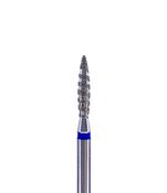 Diamond Cuticle Bit TORNADO Flame BLUE  2.5mm 