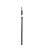 NEW Diamond Cuticle  Bit BLUE-RED FLAME 2.3mm