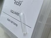 Silicone Dual Forms SQUARE reusable  (120pcs)