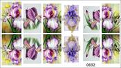 Slider Nail Art Sticker 0692