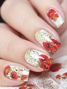 "Exquisite" Slider Nail Art Decoration J017p