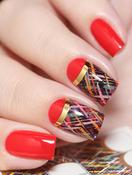 "Exquisite" Slider Nail Art Decoration J080