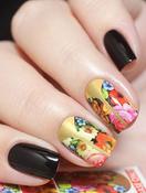 "Exquisite" Slider Nail Art Decoration J107