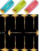 "Exquisite" Slider Nail Art Decoration J111