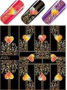 "Exquisite" Slider Nail Art Decoration J133