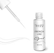  FRENCH LINE gel WHITE ( with a thin brush)  image