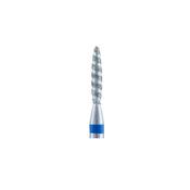 Diamond Cuticle Bit TORNADO Bullet BLUE (smooth top) 2.1mm 