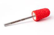 Reusable composite pedicure cap RED Coarse 90R