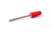 Reusable composite pedicure cap RED Coarse 50R