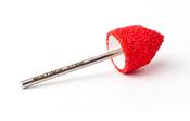 Reusable composite pedicure cap RED Coarse h130R
