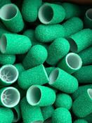 Replacement pedicure cap GREEN Medium C10G (1 pc)