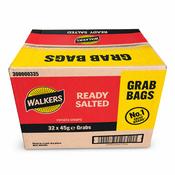 Walkers Ready Salted Crisps Box 32 Pack