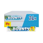 Bounty Chocolate Bars | Box of 24 Bars (57g)