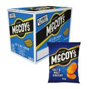 McCoy's Ridge Cut Crisps  Salt &amp; Vinegar