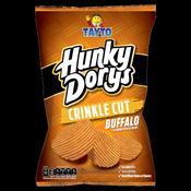 Hunky Dory Buffalo Crisps | Wholesale Box of 12 x 130g Sharing Bags | Netcrisps