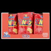 Tayto Snax Sharing Bag - Box of 12 x 90g | Cheese &amp; Onion Puffs |Netcrisps