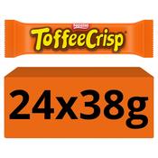 Toffee Crisp Milk Chocolate Bar 24 Pack
