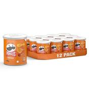 Pringles Paprika Crisps | Tray of 12 Mini Tubs (40g)