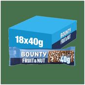 Bounty Fruit &amp; Nut Milk Chocolate Bars – 18 x 40g