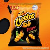 Cheetos Twisted Fiery Jalapeño &amp; Cheese Corn Puffs 105g