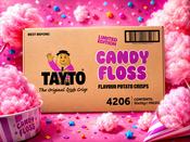 Tayto Candyfloss &amp; Cheese &amp; Onion Crisps – 50 x 35g Limited Edition