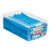Fini Tornadoes Raspberry Pencils - Tub of 100 Pieces | Blue Raspberry Liquorice|Netcrisps