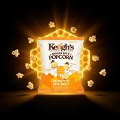 Keogh's Honey &amp; Sea Salt Popcorn | Box of 12 Large Bags (90g) | Netcrisps
