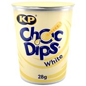 KP White Chocolate Dips 12 x 28g