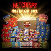 Netcrisps Nostalgia Box | 60 Crisp Packets &amp; 85 Sweet Bars | Netcrisps image