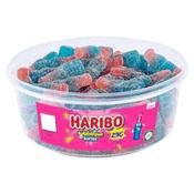 Haribo Bubblegum Bottles Zing Tub | 75 Fizzy Jellies