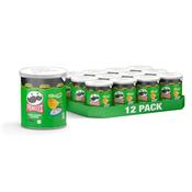 Pringles Sour Cream &amp; Onion | Sourcream Chips | 12 Small Tins for on the Go (12 X 40 g)