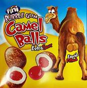 Fini Camel Balls Extra Sour Cherry Bubble Gum 200 Pieces