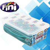 Fini Tornadoes Raspberry Pencils - Tub of 100 Pieces | Blue Raspberry Liquorice|Netcrisps