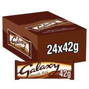 Galaxy Smooth Milk Chocolate Bar – Pack of 24 x 42g