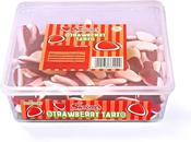 Swizzels Strawberry Tarts Tub 120 Count  | Netcrisps image