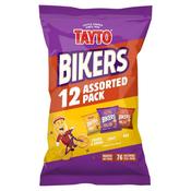 Tayto Bikers Corn Snacks Assorted Multipack 12 x 16g