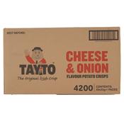 Tayto Cheese and Onion Crisps | Box of 50 x 35g | Ireland's #1 Crisp| Netcrisps