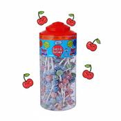 Vidal Cherry Tongue Painter Lollies | 150 Count Tub | Retro Sweets