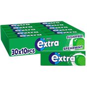 Wrigley's Extra Spearmint Chewing Gum - 30 x 10 Pieces