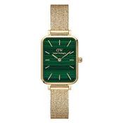 Ladies Daniel Wellington Quadro Pressed Evergold Emerald Dial