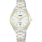 Ladies Lorus Textured White Dial