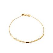 Burren 18ct Gold Plated Valentina Bracelet