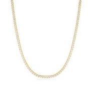 Burren 18ct Gold Plated Saskia CZ Tennis Necklet
