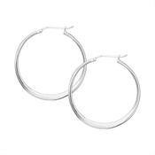 Sterling Silver Hoop Earring 40mm