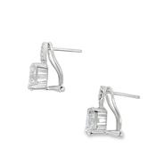 Sil E/rg CZ Rd Sol Lrg Drop CZ Baile Hinge